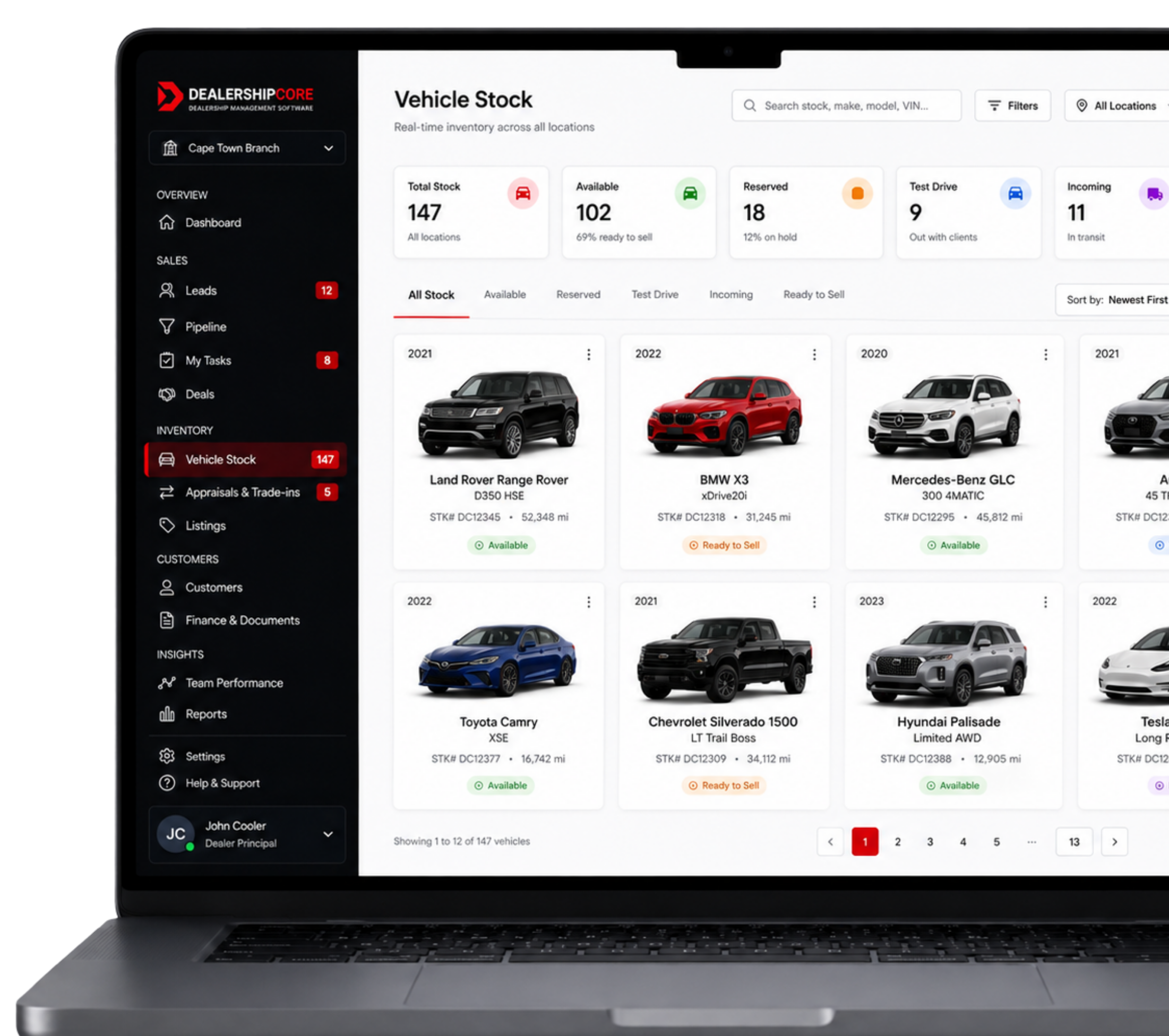 DealershipCore platform
